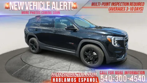 Black 2023 GMC Terrain AT4 for sale in Fredericksburg, VA