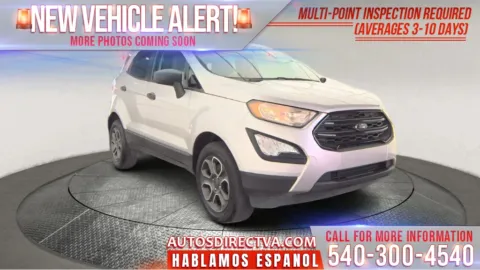 Silver 2018 Ford EcoSport S for sale in Fredericksburg, VA