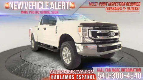White 2021 Ford F-250SD XL for sale in Fredericksburg, VA