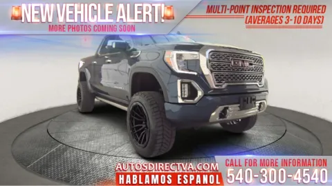 Blue 2019 GMC Sierra 1500 Denali for sale in Fredericksburg, VA
