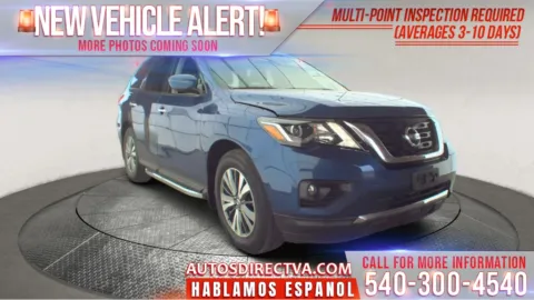 Blue 2019 Nissan Pathfinder SV for sale in Fredericksburg, VA