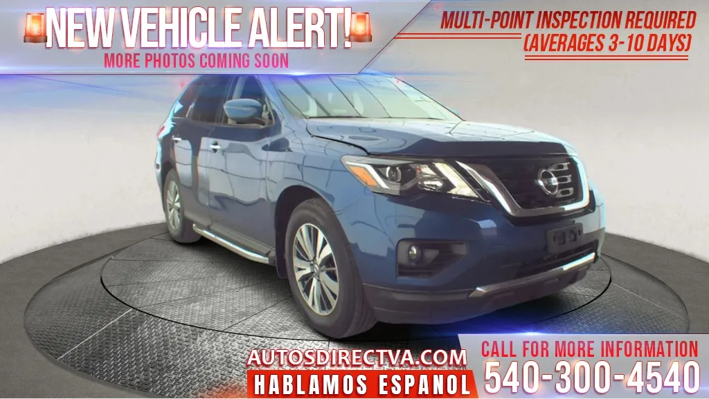 Blue 2019 Nissan Pathfinder SV for sale in Fredericksburg, VA