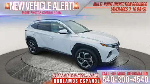 White 2023 Hyundai Tucson Limited for sale in Fredericksburg, VA