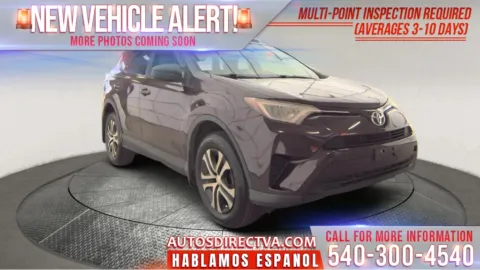 Black 2016 Toyota RAV4 LE for sale in Fredericksburg, VA