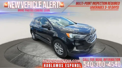 Black 2022 Ford Edge SEL for sale in Fredericksburg, VA