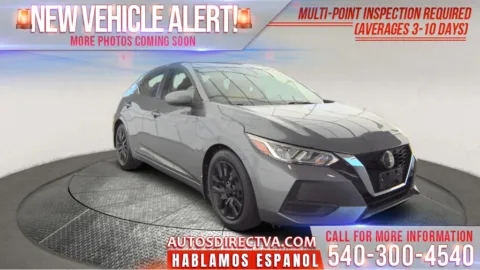 Gray 2022 Nissan Sentra S for sale in Fredericksburg, VA