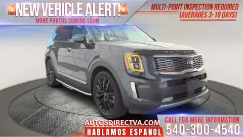 Gray 2021 Kia Telluride SX for sale in Fredericksburg, VA