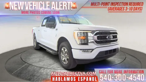 White 2022 Ford F-150 XLT for sale in Fredericksburg, VA