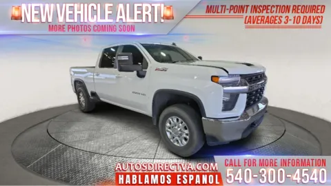 White 2020 Chevrolet Silverado 2500HD LT for sale in Fredericksburg, VA