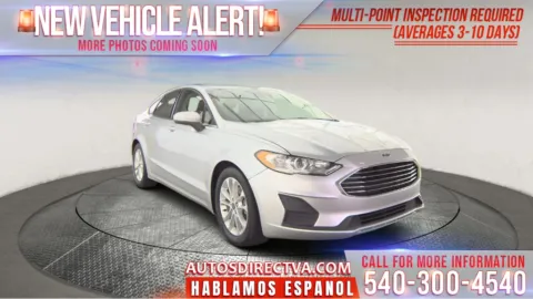 Silver 2019 Ford Fusion SE for sale in Fredericksburg, VA