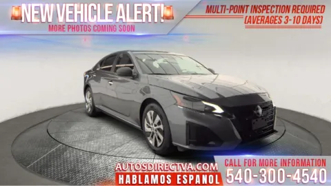 Gray 2024 Nissan Altima 2.5 S for sale in Fredericksburg, VA