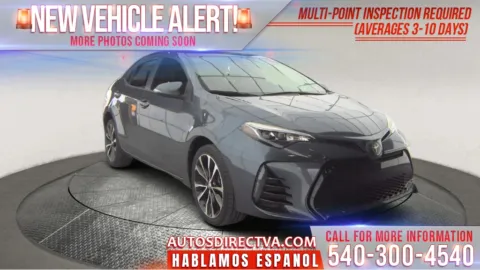 Gray 2018 Toyota Corolla L for sale in Fredericksburg, VA