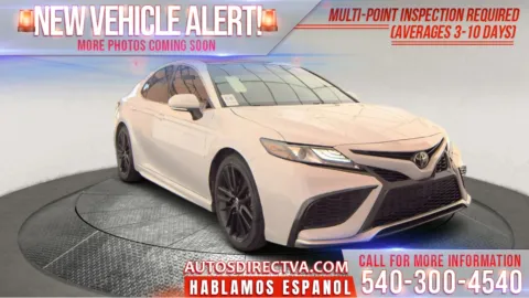White 2023 Toyota Camry XSE for sale in Fredericksburg, VA