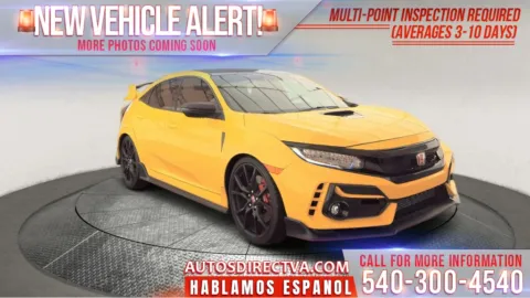 Yellow 2021 Honda Civic Type R Limited Edition for sale in Fredericksburg, VA