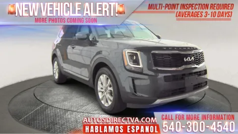 Gray 2022 Kia Telluride LX for sale in Fredericksburg, VA