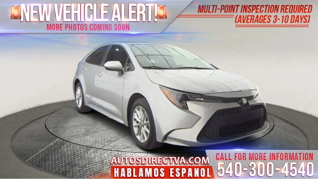 Silver 2022 Toyota Corolla LE for sale in Fredericksburg, VA