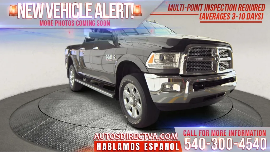 Gray 2017 Ram 3500 Laramie for sale in Fredericksburg, VA