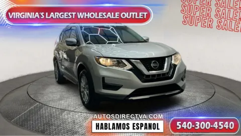 Silver 2019 Nissan Rogue SV for sale in Fredericksburg, VA