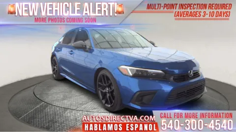 Blue 2024 Honda Civic Sport for sale in Fredericksburg, VA