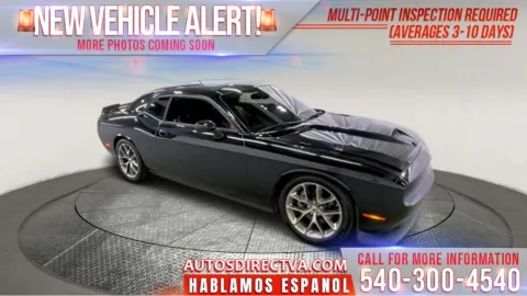 Black 2022 Dodge Challenger GT for sale in Fredericksburg, VA