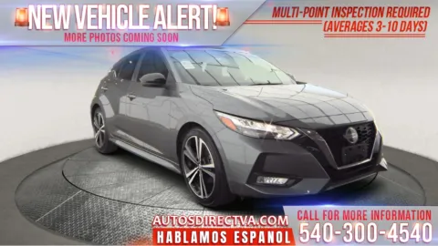 Gray 2021 Nissan Sentra SR for sale in Fredericksburg, VA