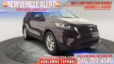 Red 2020 Kia Sorento LX for sale in Fredericksburg, VA