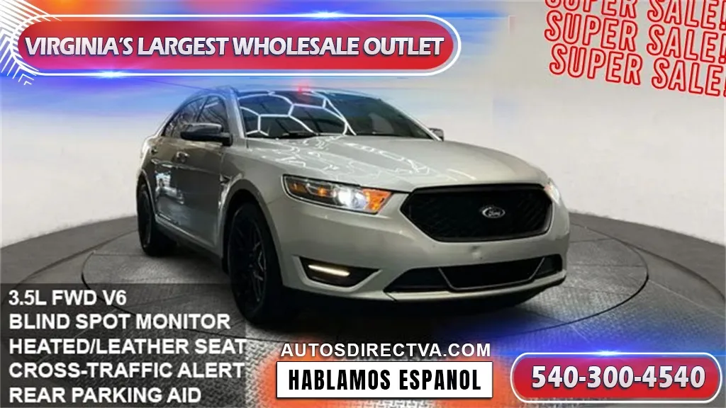 Silver 2019 Ford Taurus Limited for sale in Fredericksburg, VA