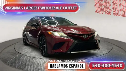 Red 2018 Toyota Camry XSE for sale in Fredericksburg, VA
