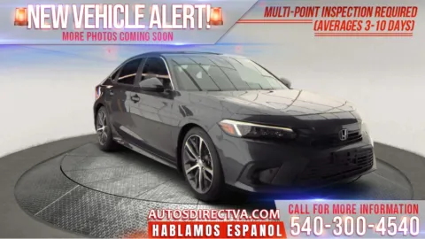 Gray 2024 Honda Civic Touring for sale in Fredericksburg, VA