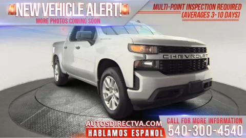 Silver 2021 Chevrolet Silverado 1500 Custom for sale in Fredericksburg, VA