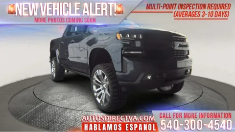 Blue 2021 Chevrolet Silverado 1500 RST for sale in Fredericksburg, VA