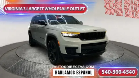 Silver 2023 Jeep Grand Cherokee L Altitude for sale in Fredericksburg, VA