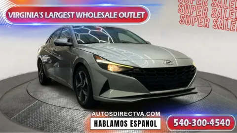 Silver 2023 Hyundai Elantra SEL for sale in Fredericksburg, VA