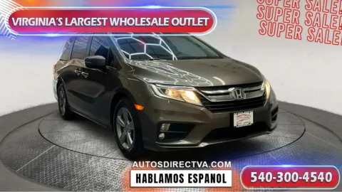 Beige 2018 Honda Odyssey EX-L for sale in Fredericksburg, VA