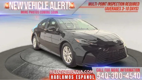 Black 2025 Toyota Camry for sale in Fredericksburg, VA