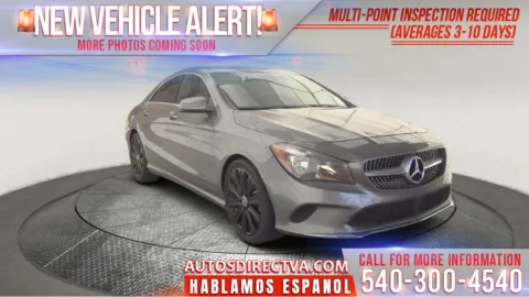 Gray 2019 Mercedes-Benz CLA 250 for sale in Fredericksburg, VA