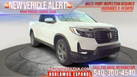 White 2022 Honda Ridgeline RTL-E for sale in Fredericksburg, VA