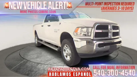 White 2018 Ram 2500 Tradesman for sale in Fredericksburg, VA