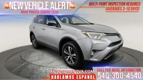 Silver 2017 Toyota RAV4 XLE for sale in Fredericksburg, VA