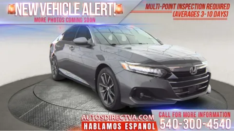 Blue 2022 Honda Accord EX-L for sale in Fredericksburg, VA