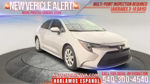 Silver 2024 Toyota Corolla LE for sale in Fredericksburg, VA