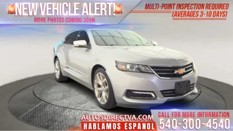 Silver 2018 Chevrolet Impala Premier for sale in Fredericksburg, VA
