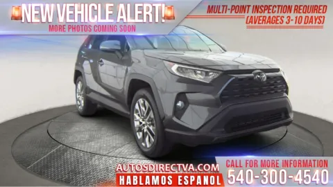 Gray 2021 Toyota RAV4 XLE Premium for sale in Fredericksburg, VA