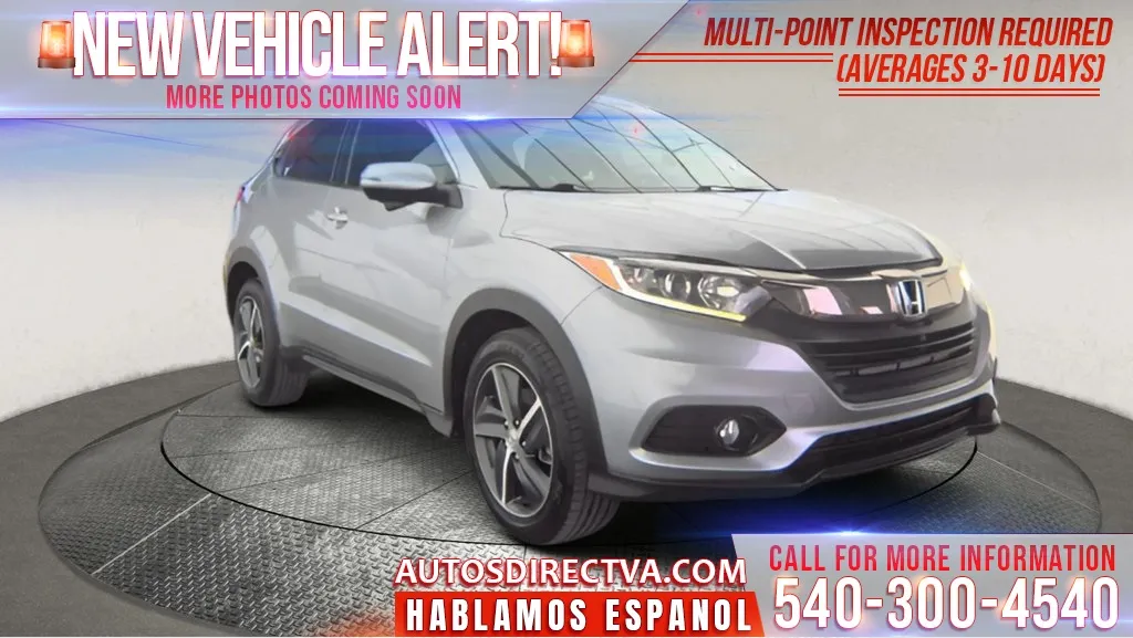 Silver 2021 Honda HR-V EX for sale in Fredericksburg, VA