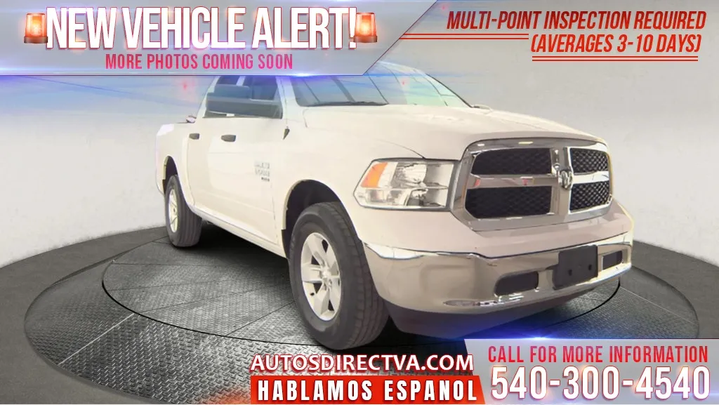White 2023 Ram 1500 Classic SLT for sale in Fredericksburg, VA