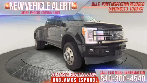 Black 2017 Ford F-450SD for sale in Fredericksburg, VA