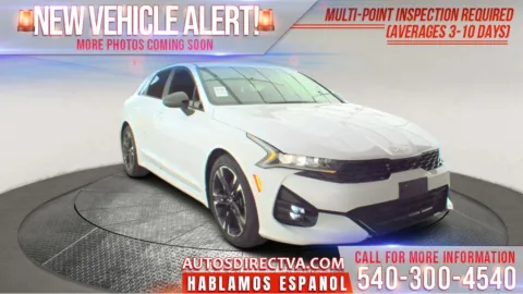 White 2022 Kia K5 GT-Line for sale in Fredericksburg, VA