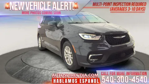 Blue 2021 Chrysler Pacifica Touring L for sale in Fredericksburg, VA