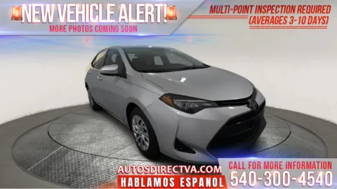 Silver 2019 Toyota Corolla L for sale in Fredericksburg, VA