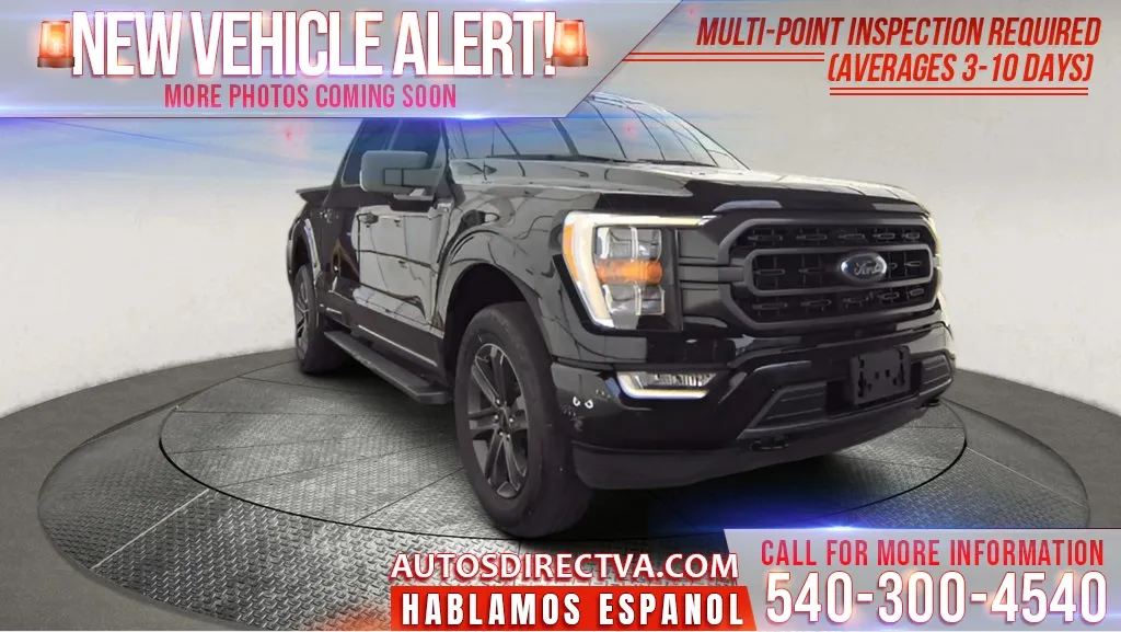 Black 2023 Ford F-150 XLT for sale in Fredericksburg, VA